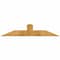 Ekena Millwork Portland Rough Sawn Timber Gable Bracket, Western Red Cedar, 60"W x 12"H x 4"D x 6"F, 5/12 Pitch GBW060X12X0406POR00RWR - alternate 1